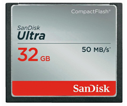 Nośnik pamięci SANDISK Compact Flash Ultra 32GB SDCFHS-032G-G46